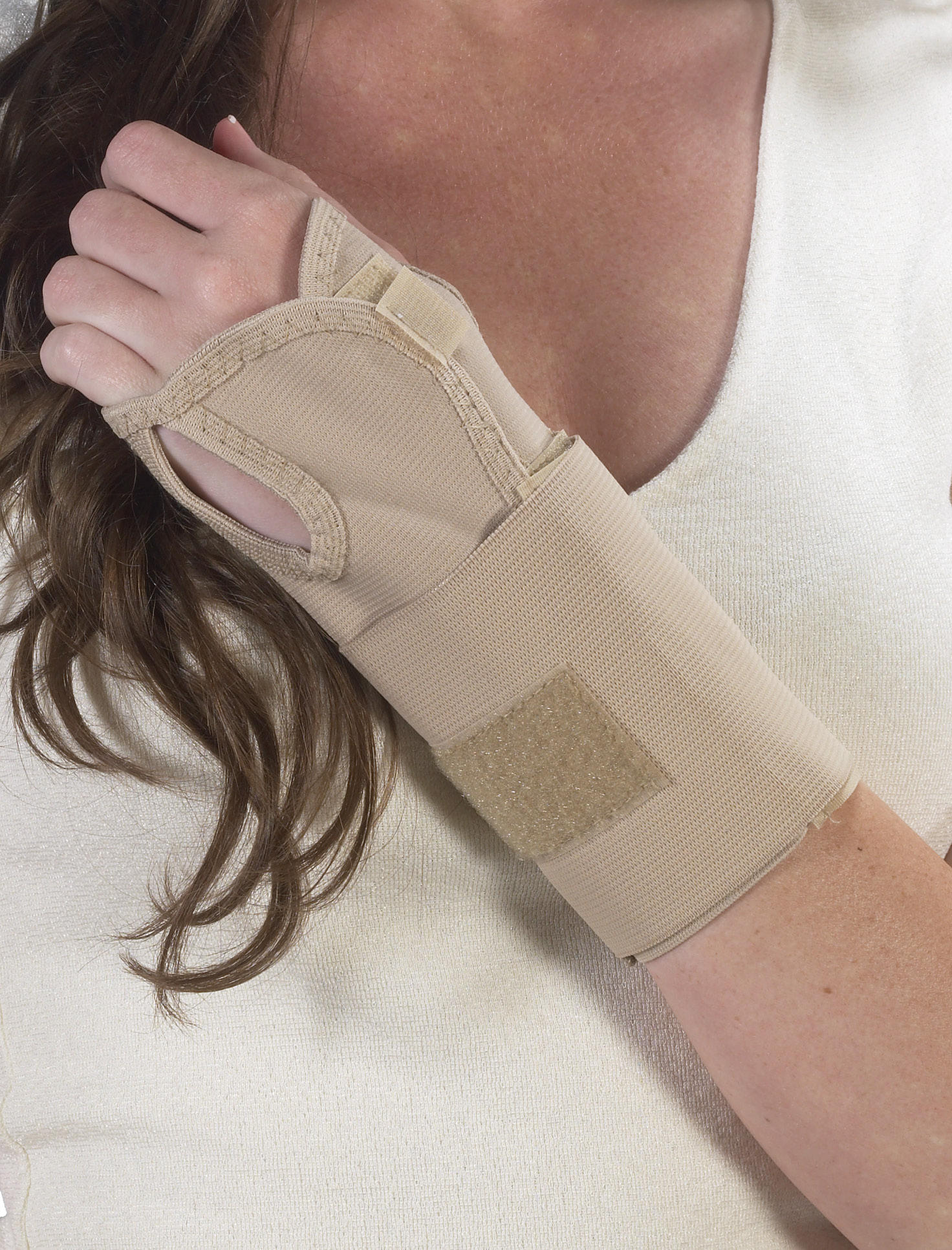 Strix Splint Wrist Splint Ambidextrous -Beige