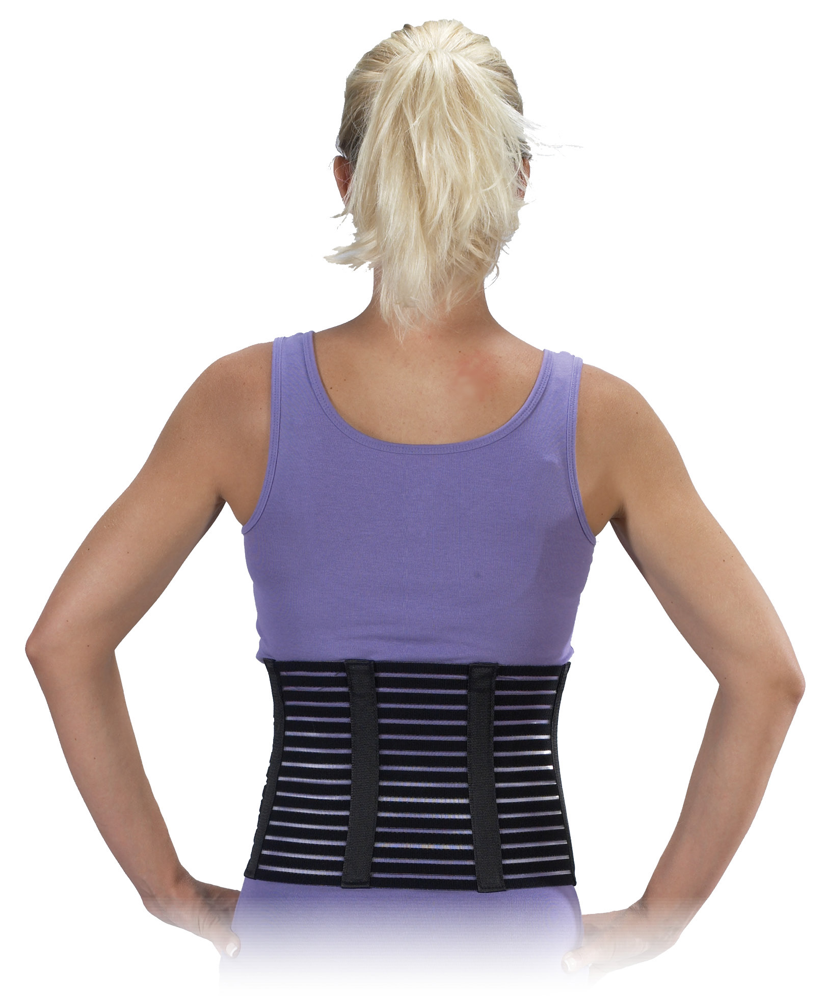 7 In OrthoRite Cool Support Black