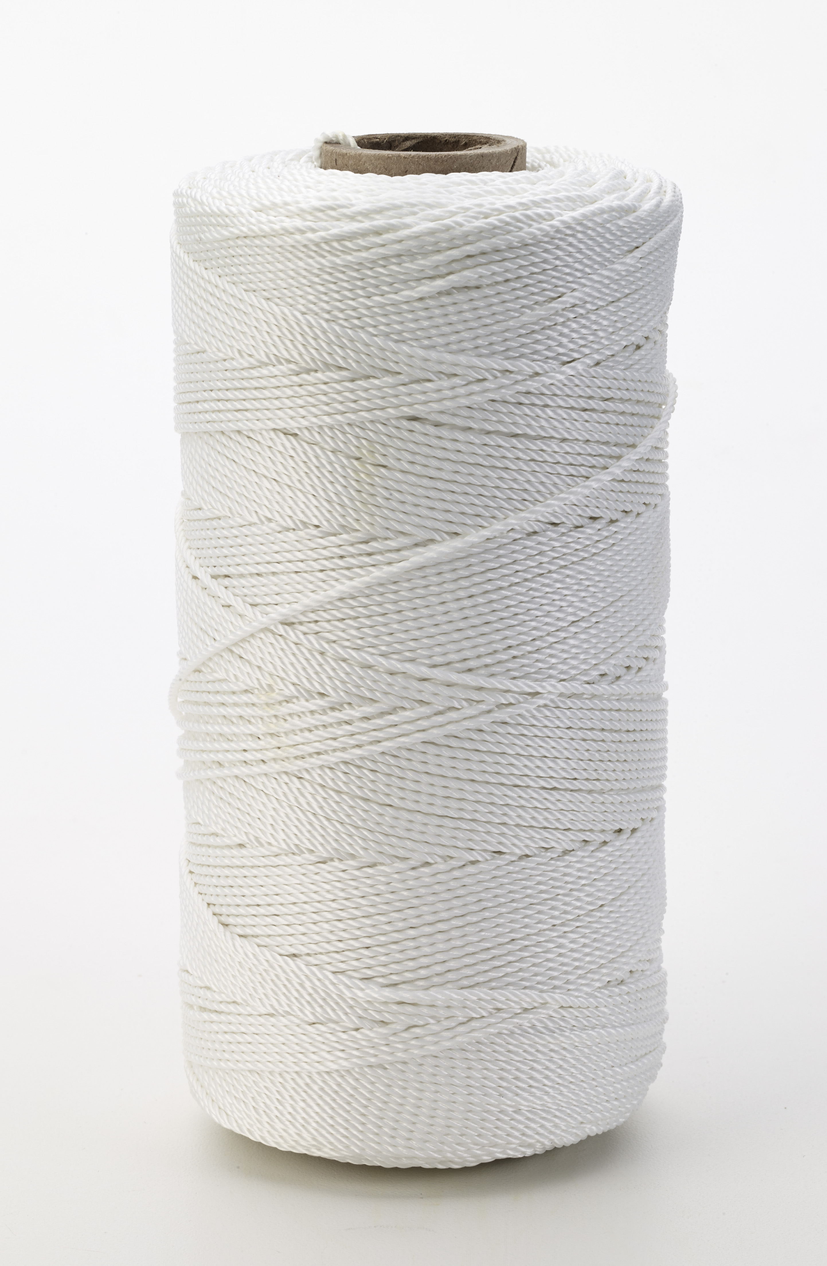 Nylon Mason Twine, 1 lb. Braided, 18 x 1000 ft., White (Pack of 4)