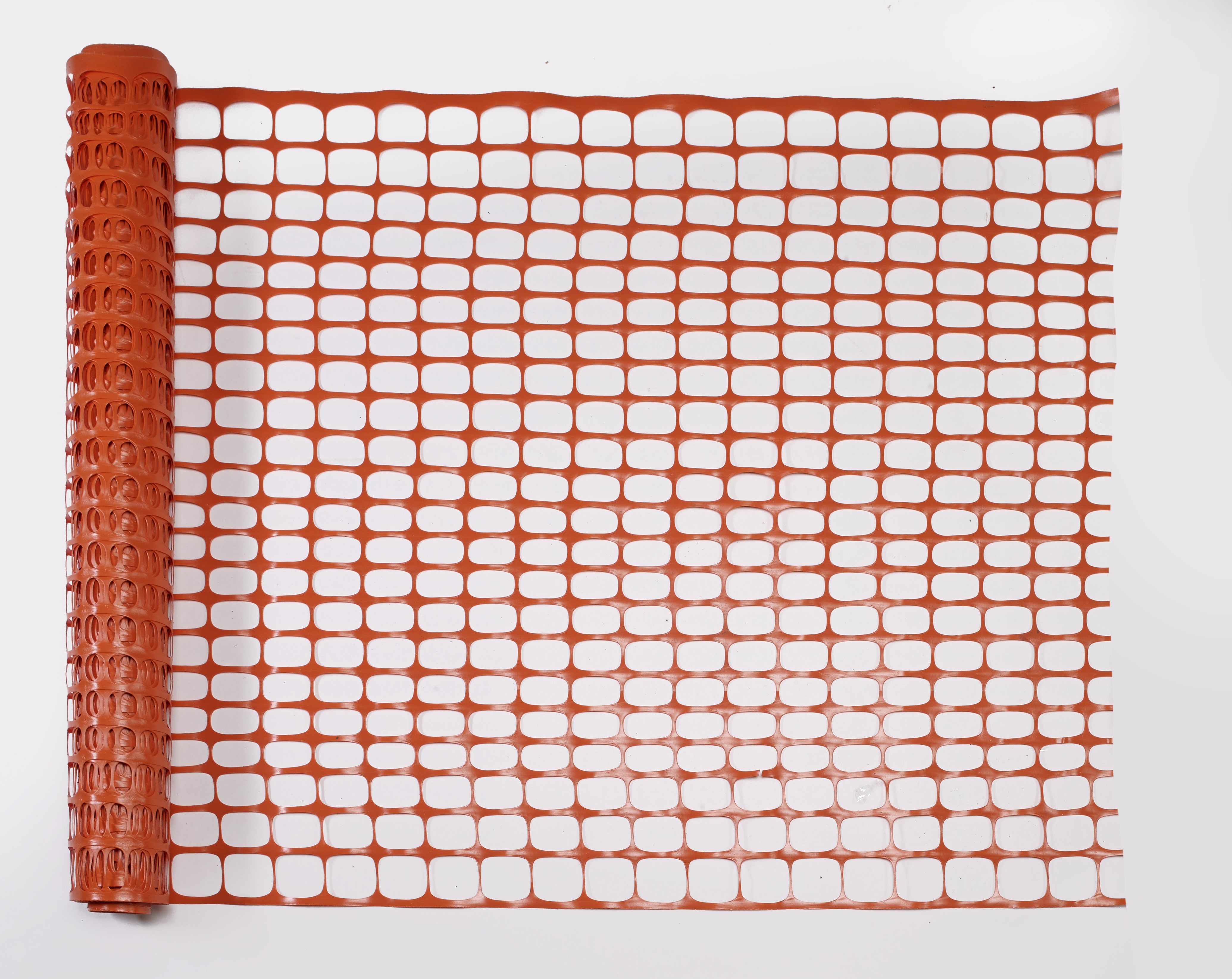 Heavy Duty Warning Barrier Safety Fence, 50' Length x 4' Width, Orange