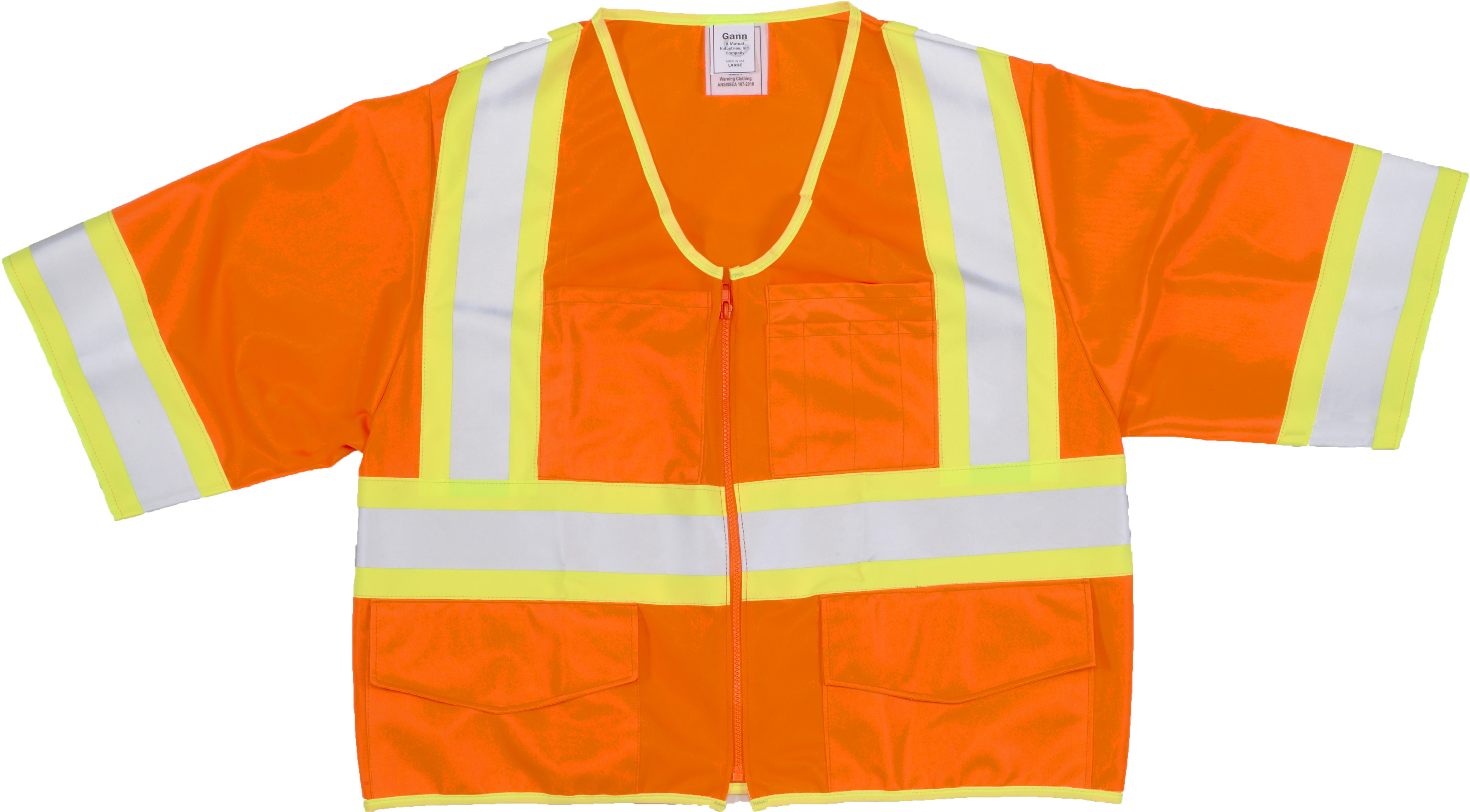Hi Vis Pullover Manica Lunga Alta Visibilità Abbigliamento - Foto 10