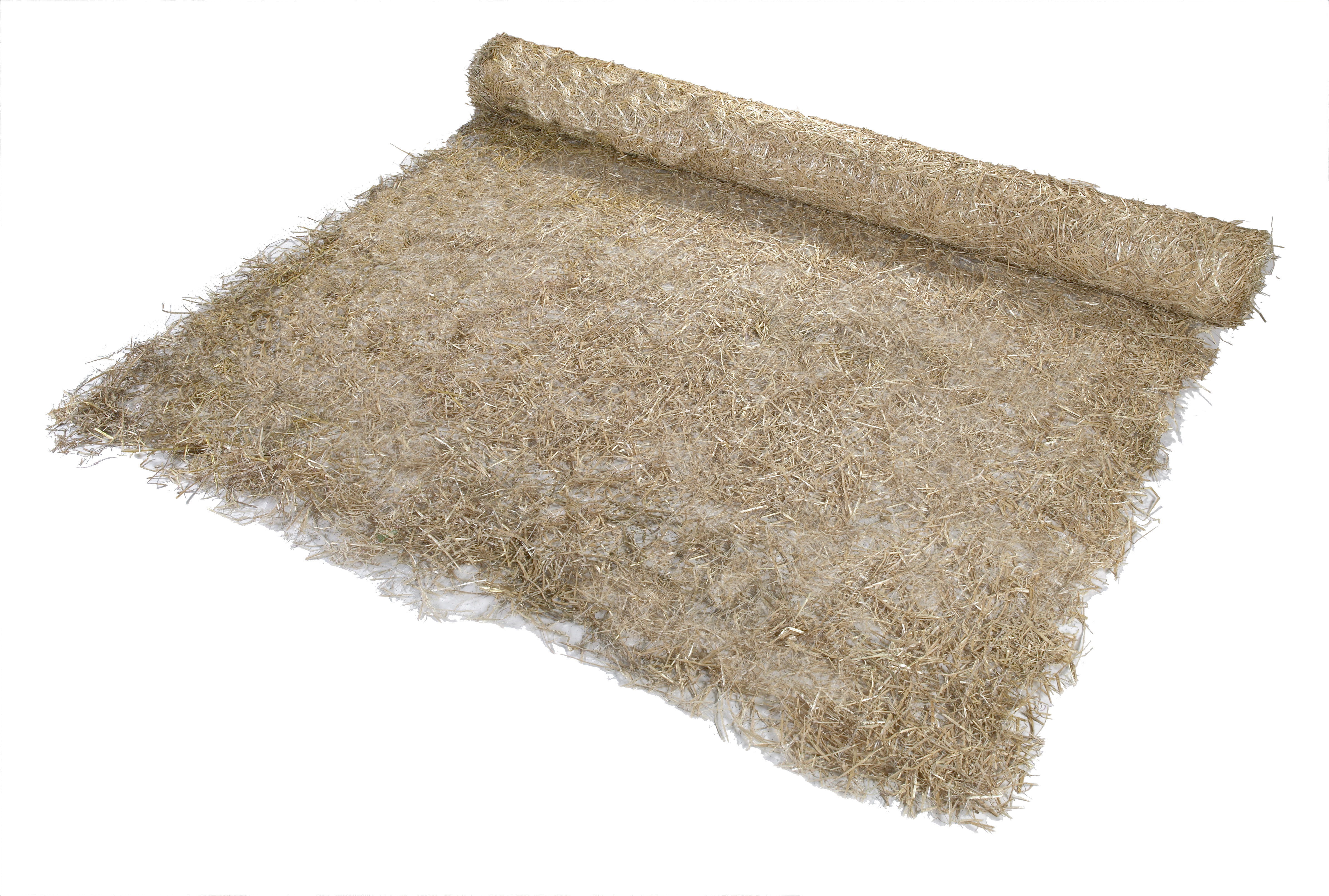 Straw/Coconut Fiber Blanket, 1121/2' Length X 8' Width