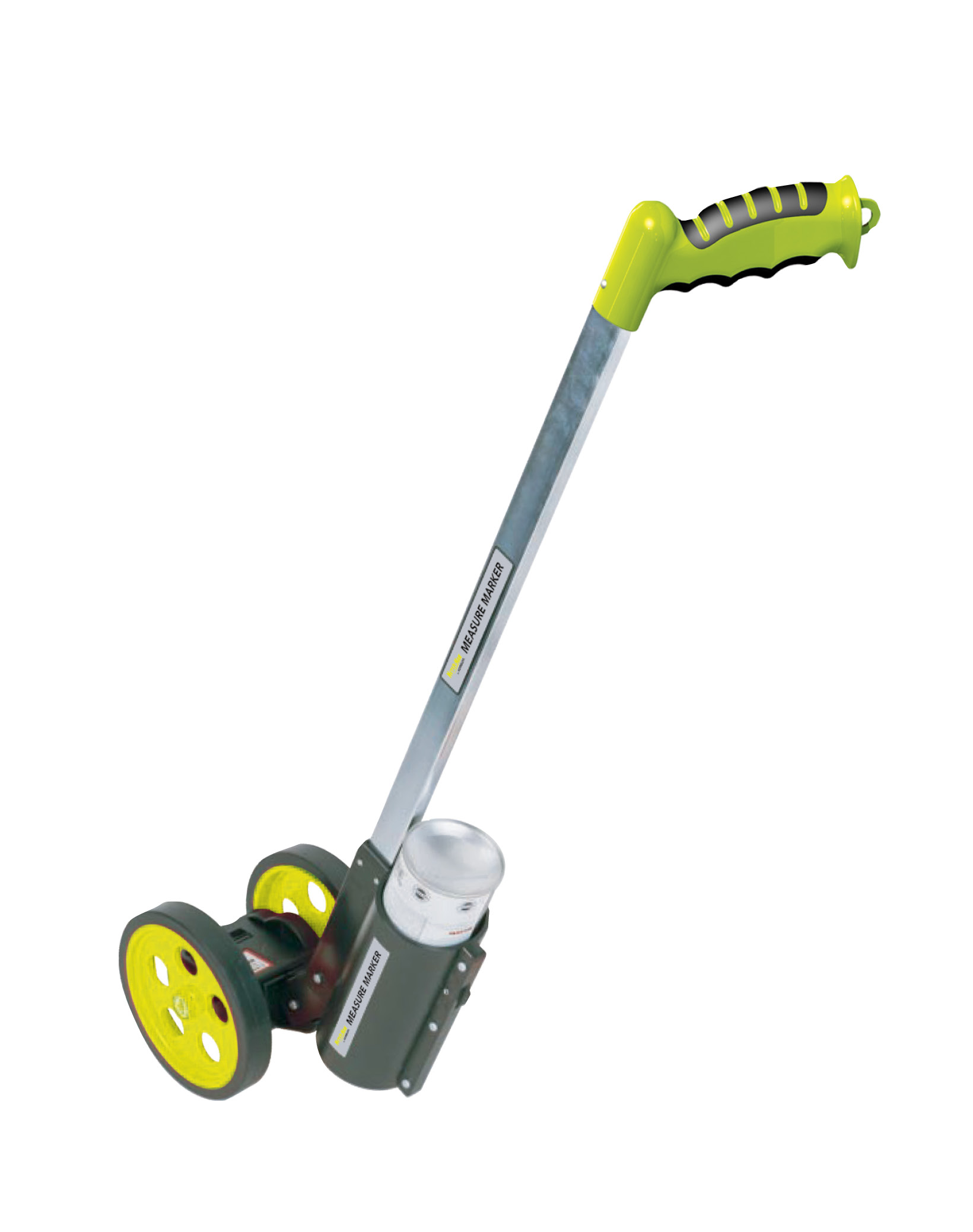 Komelon Measure Wheel and Paint Marker, 6" Wheel Diameter, Meters