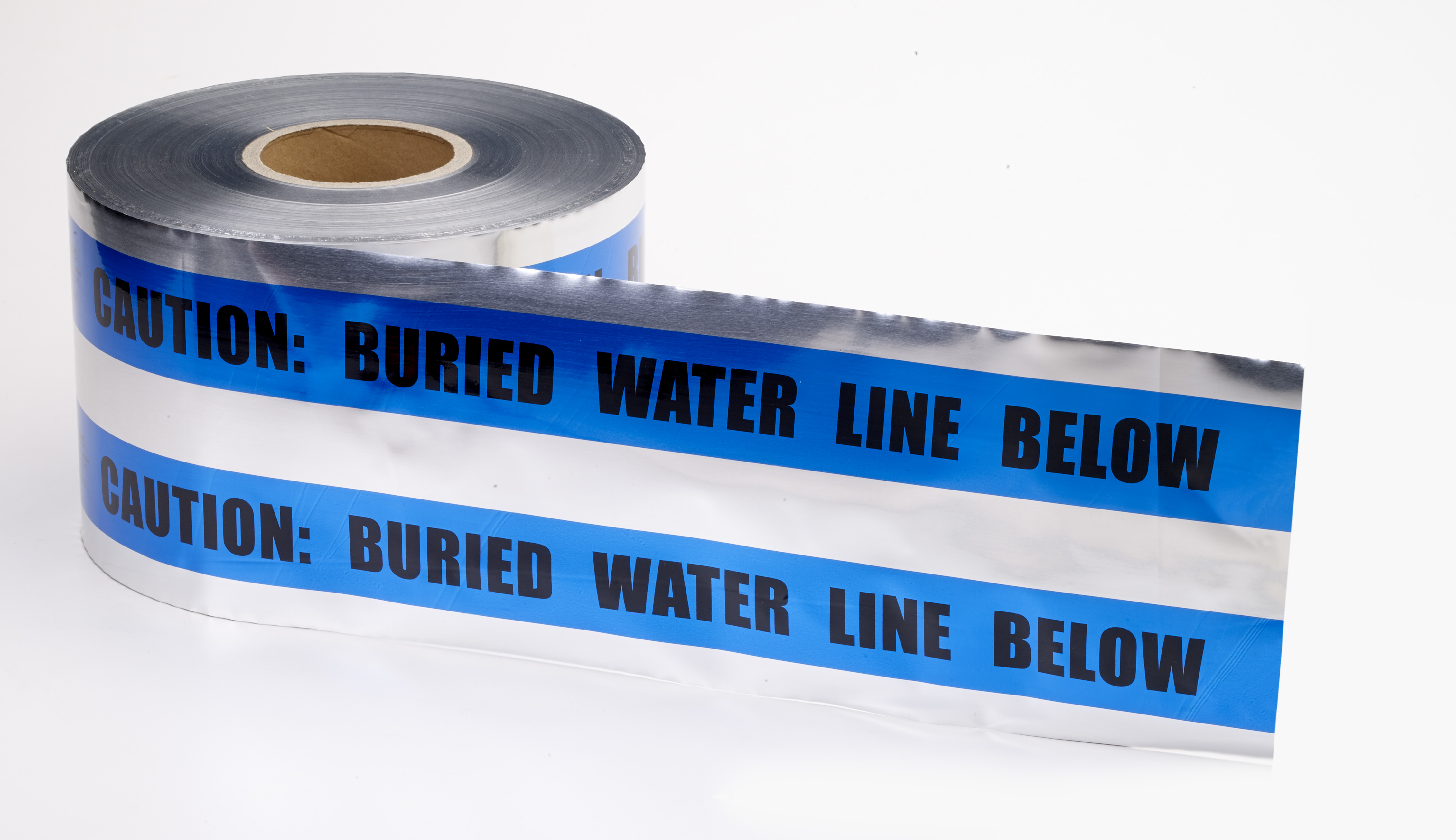 Polyethylene Underground Water Line Detectable Marking Tape, 1000