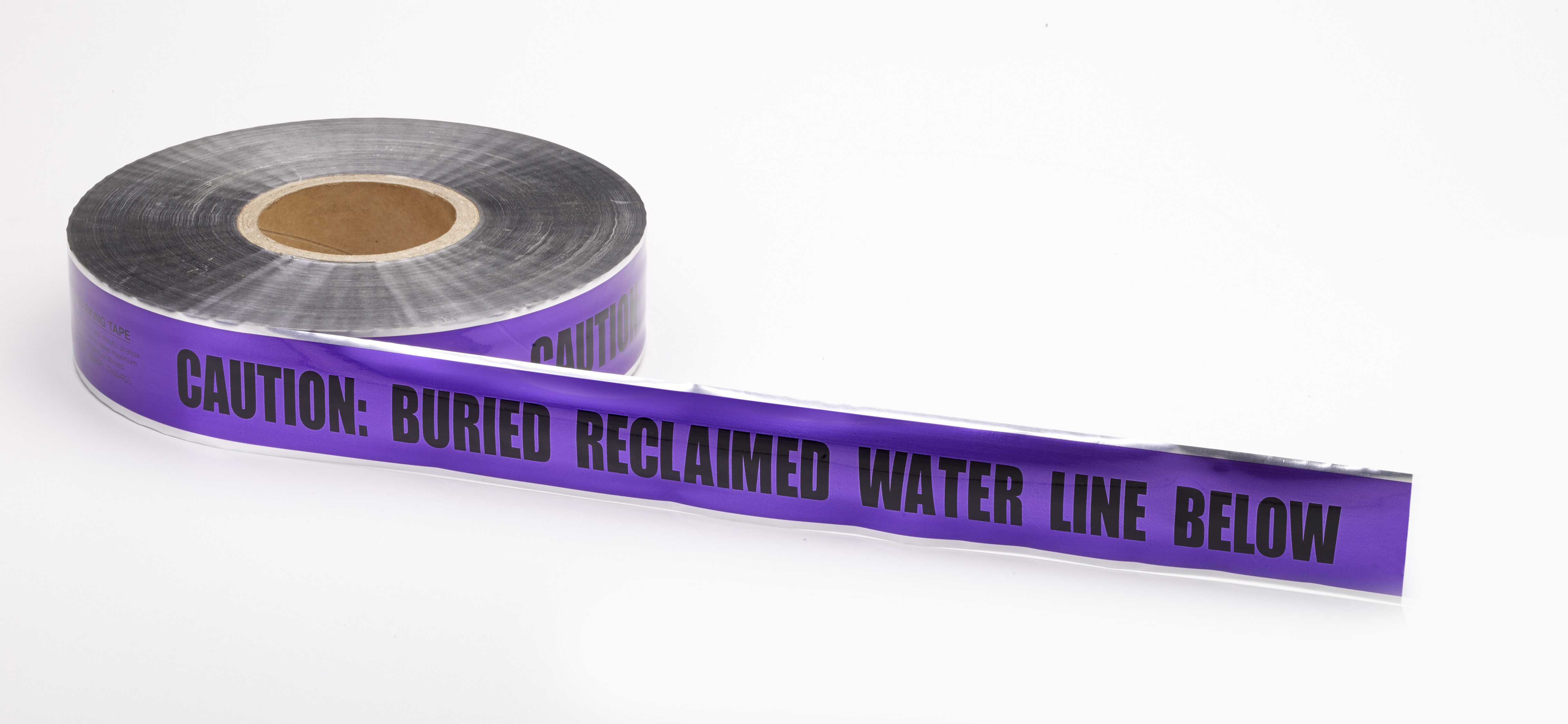 Polyethylene Underground Reclaimed Water Detectable Marking Tape, 1000
