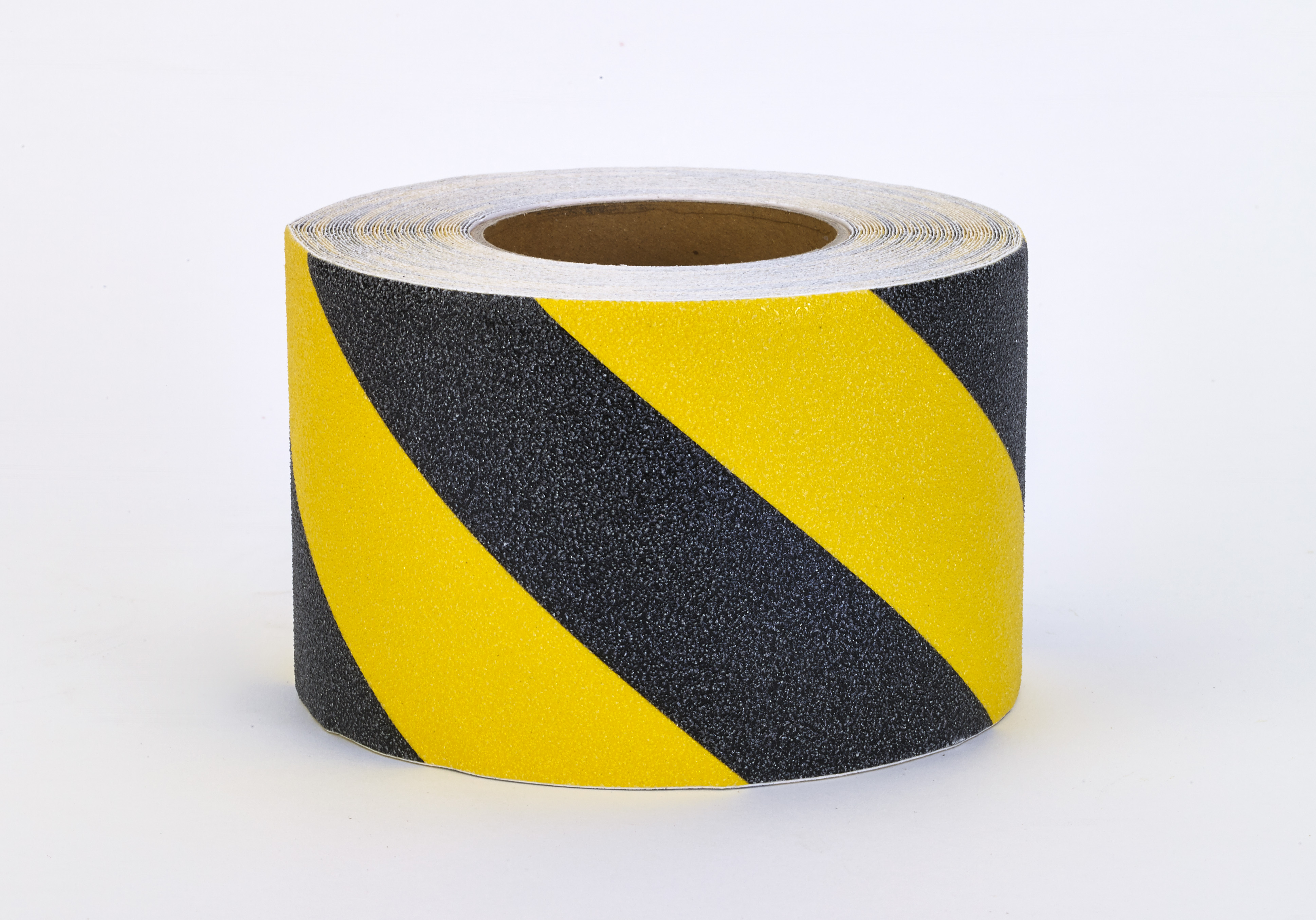 High Quality NonSkid Hazard Stripe Abrasive Tape, 60' Length x 4