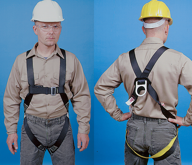 Full Body DRing Safety Harness, 6000 lbs Minimum Tensile Strength