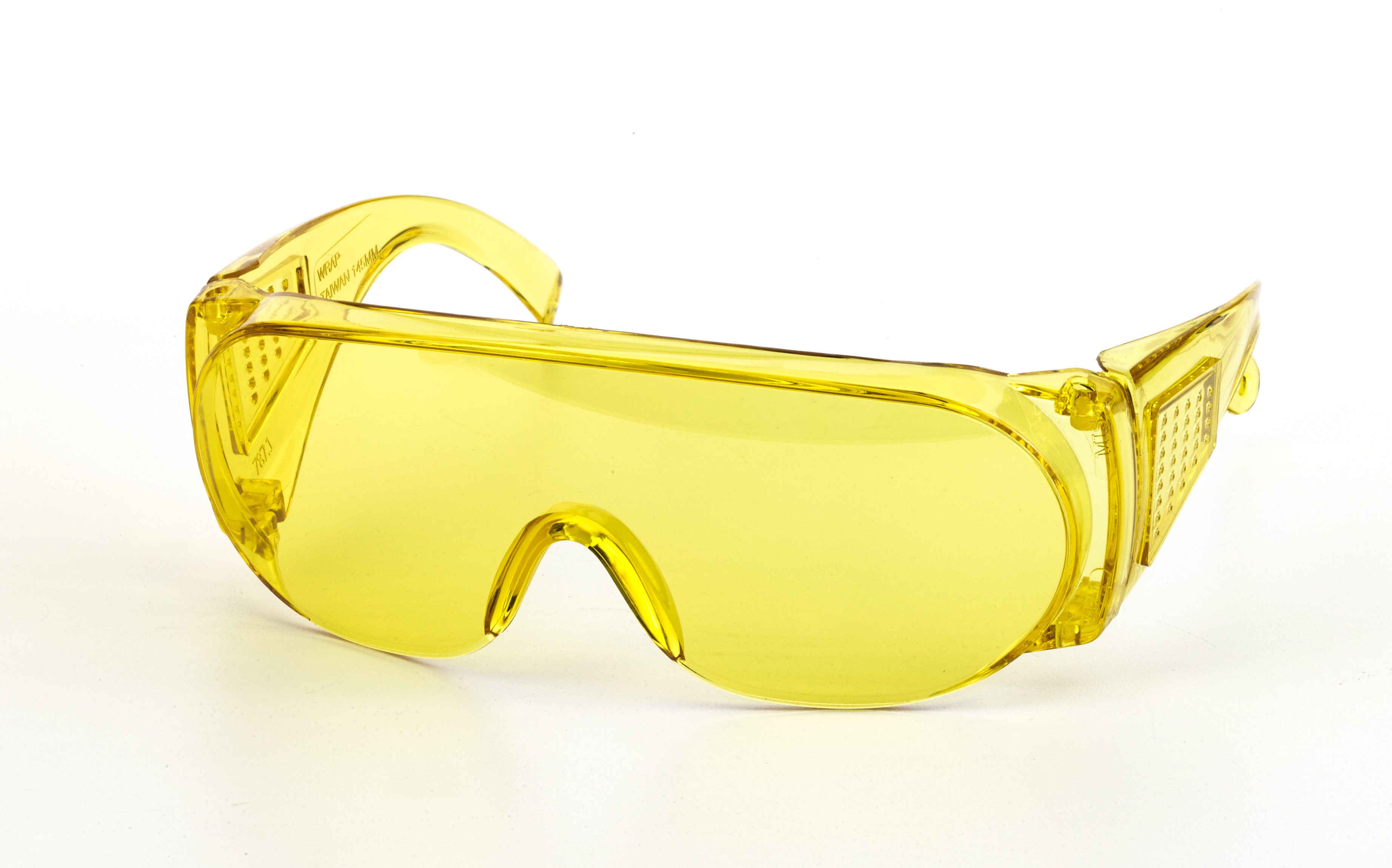 WrapAround Glasses, Amber (Pack of 12)