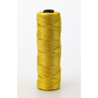 Nylon Mason Twine, 1/4 lb. Twisted, 18 x 275 ft., Glo Yellow (Pack of 6)