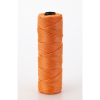 Nylon Mason Twine, 1/4 lb. Twisted, 18 x 275 ft., Glo Orange (Pack of 6)