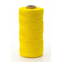 14661-41-1090, Nylon Mason Twine, 1 lb. Twisted, 18 x 1090 ft., Yellow (Pack of 4), Mega Safety Mart