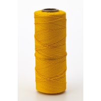 14661-41-550, Nylon Mason Twine, 1/2 lb. Twisted, 18 x 550 ft., Yellow (Pack of 6), Mega Safety Mart