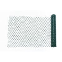14988-38-48, High Density Polyethylene (HDPE) Diamond Link Safety Fence, 50 ft. Length x 4 ft. Width, Green, Mega Safety Mart