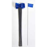 15901-25-30, Wire Marking Flags, 2.5x 3.5x 30, Blue (Pack of 1000), Mega Safety Mart