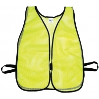16304-1, Lime Soft Mesh Safety Vest - Plain, Flagging Direct