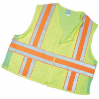 16334, ANSI Class 2 Deluxe Dot  With Pockets, MutualIndustries