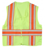 16434, ANSI Lime Class 2 Solid Deluxe Dot, MutualIndustries