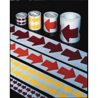 17650-2000, 2 X 500/RL DIE CUT ARROWS, Mega Safety Mart
