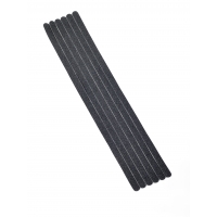 Aluminum Oxide Non Skid Abrasive Safety Tape, 5-1/2' Length x 5-1/2' Width, Black