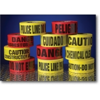 17779-3000, 2 Mil Barricade Tape, MutualIndustries