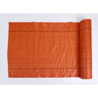 MISF1845 Polyethylene Silt Fence Fabric, 500' Length x 48' Width, Orange