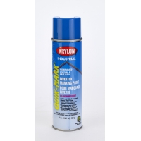 3620-125, Waterbased Inverted Spray Paint Flo Blue 3620, 20 oz, 12 PK, Mega Safety Mart