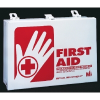50006, 25 Person Metal First Aid Kit, Mega Safety Mart