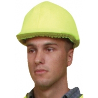 50110, ANSI High Visibility Hard Hat Cover, Lime, Mega Safety Mart