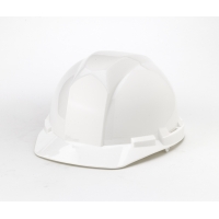 50200-10, Polyethylene 4-Point Ratchet Suspension Hard Hat, White, Mega Safety Mart