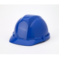 50200-25, Polyethylene 4-Point Ratchet Suspension Hard Hat, Blue, Mega Safety Mart