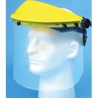 50510, Plastic Face Shield w/Visor, Flagging Direct