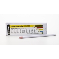 822-79, Peel-Off Multi-Purpose China Marker Pencils, White (Pack of 12), Mega Safety Mart