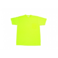 96000-0-105, Durable Flame Retardant T-Shirt, Lime, 2XLarge, Mega Safety Mart