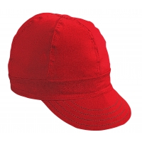 M00052-00000-6875, Kromer Red Twill Style Welder Cap 6 7/ 8, Cotton, Length 5