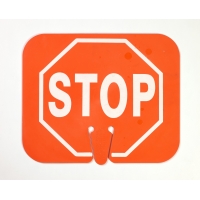 Cone Sign, Stop