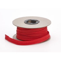 M62-050-9703-15, Broadcloth cord piping, 1/2 in Wide, 15 yds, Red, Mega Safety Mart