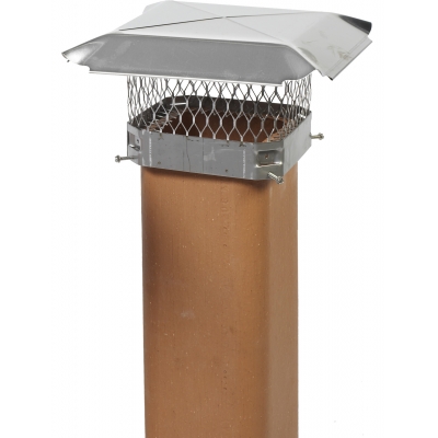 1818-0-0, SS-1818 CHIMNEY CAP STAINLESS STEEL, Mutual Industries