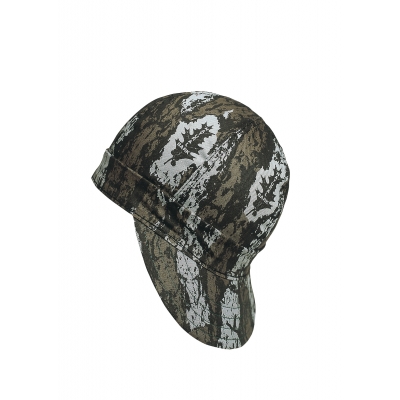 M00338-00000-0007, Kromer Bark Camo Style Welder Cap, Cotton, Length 5, Width 6, Mutual Industries