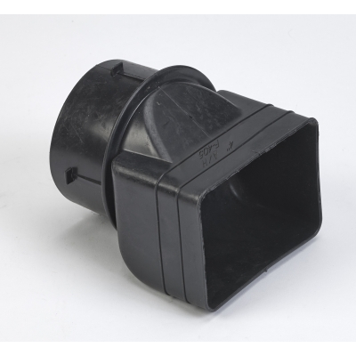 M0465-0-0, 3 in X 4 in X 4 in Downspout Adapter, Mutual Industries