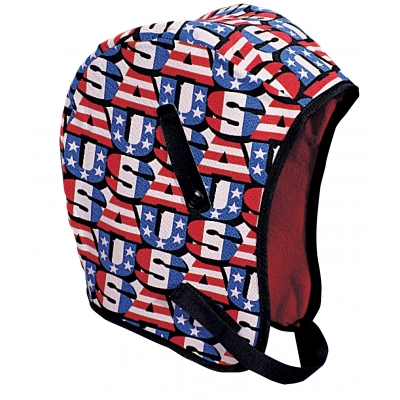 M13210, WL3-210 Kromer High Quality Hard Hat Winter Liner with USA Regular Nape, Red/White/Blue, Mutual Industries