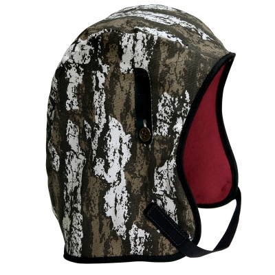 M14338, WL4-338 Kromer High Quality Hard Hat Winter Liner with Camo Long Nape, Bark, Mutual Industries
