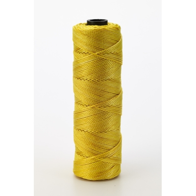 M14661-138-275, Nylon Mason Twine, 1/4 lb. Twisted, 18 x 275 ft., Glo Yellow (Pack of 6), Mutual Industries