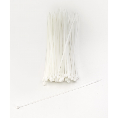 M14970-9-11, Multi-Purpose Locking Ties, 11 in., Natural (Pack of 100), Mutual Industries