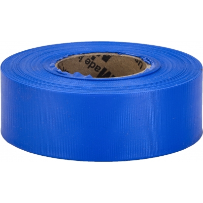 M16001-125-1875, Flagging Tape Ultra Glo, Blue (Pack of 12), Mutual Industries