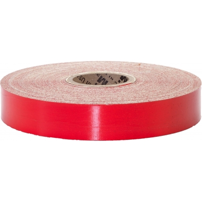 M17786-7910-1000, Engineering Grade Retro Reflective Adhesive Tape, 10 yds Length x 1 Width, Red, Mutual Industries