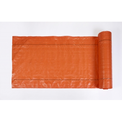 M1845-33-36, MISF 1845 Polyethylene Silt Fence Fabric, 100' Length x 36 Width, Orange, Mutual Industries