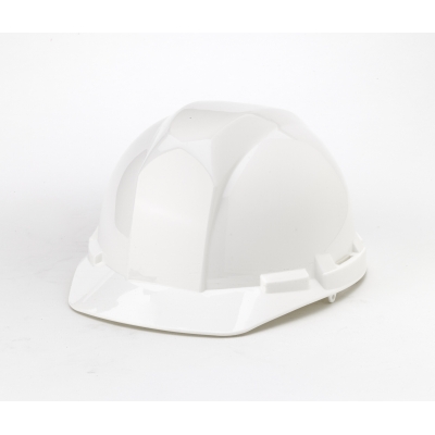 M50200-10, Polyethylene 4-Point Ratchet Suspension Hard Hat, White, Mutual Industries