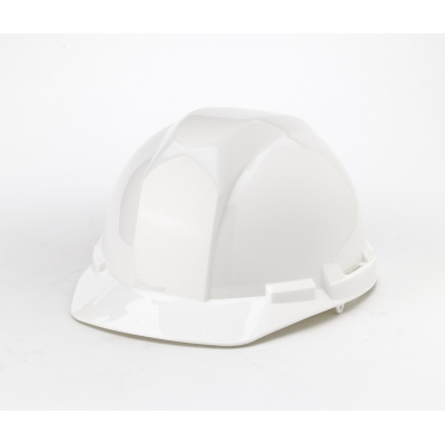 M50215-10, Hard Hat, 6-Point Ratchet Suspension, White, Mutual Industries