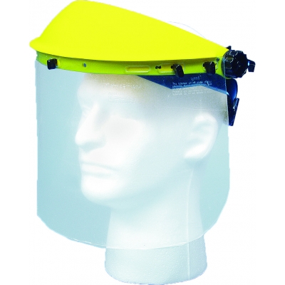 M50510, Plastic Face Shield with Visor, Mutual Industries