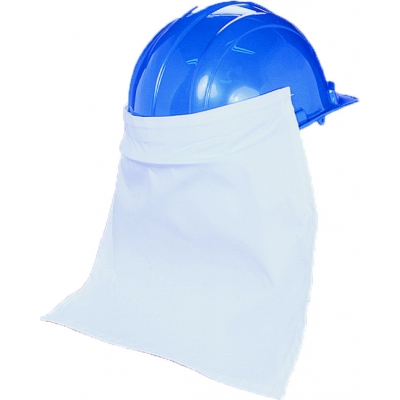M65401-100, Cotton Economy Nape Protector, 13-1/2 Length x 13 Width, White, Mutual Industries